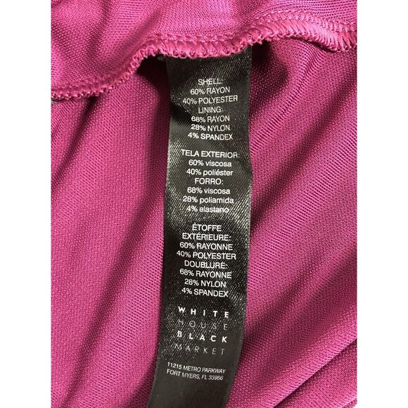 White House Black Market Women Top 3/4 Bell Sleeve Y2K Coastal Beach Boho Sz 12 - Picture 8 of 10